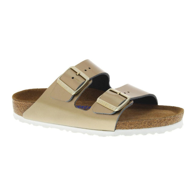 BIRKENSTOCK ARIZONA SOFT FOOTBED LEATHER WOMEN SANDALS