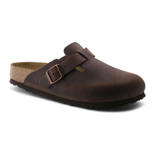 BIRKENSTOCK BOSTON SOFT FOOTBED MEN CLOGS - Habana Oiled Regular
