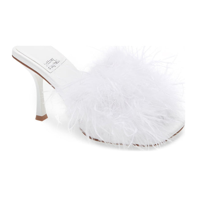 JEFFREY CAMPBELL CHAUFFEUR WOMEN HEELS - White Combo