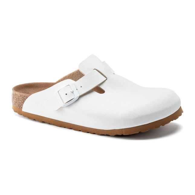 BIRKENSTOCK BOSTON VEGAN BIRKIBUC UNISEX CLOGS
