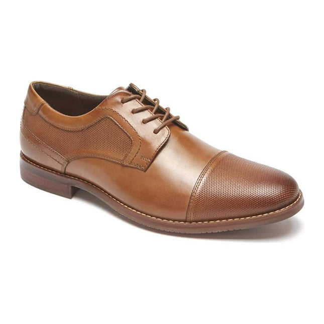 ROCKPORT SYMON CAP LACE UP MEN SHOES