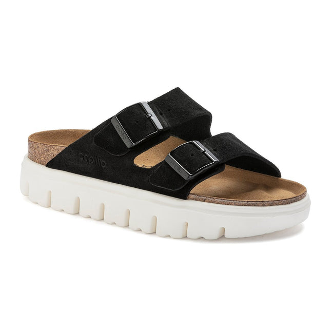 BIRKENSTOCK ARIZONA CHUNKY SUEDE LEATHER WOMEN SANDALS