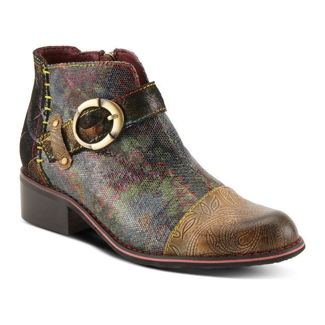 L'ARTISTE GEORGIANA-SCOPE WOMEN BOOTS - Olive Multi