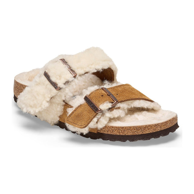 BIRKENSTOCK ARIZONA SHEARLING WOMEN CLOGS