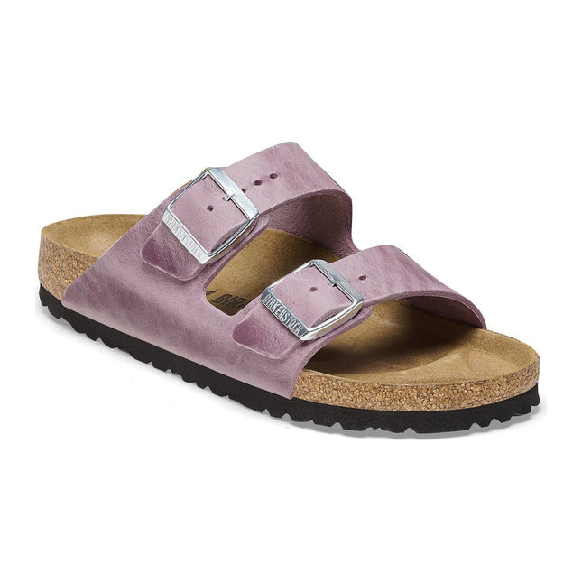 BIRKENSTOCK ARIZONA OILED LEATHER WOMEN SANDALS