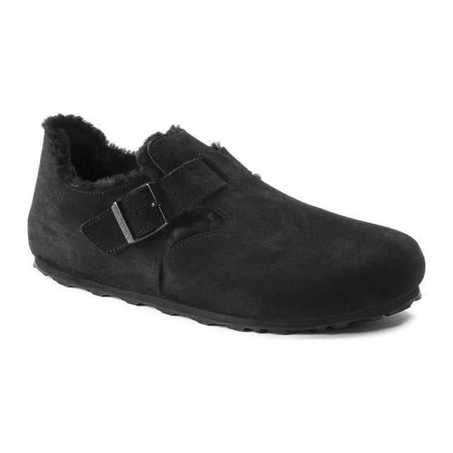 BIRKENSTOCK LONDON SHEARLING SUEDE LEATHER WOMEN SHOES