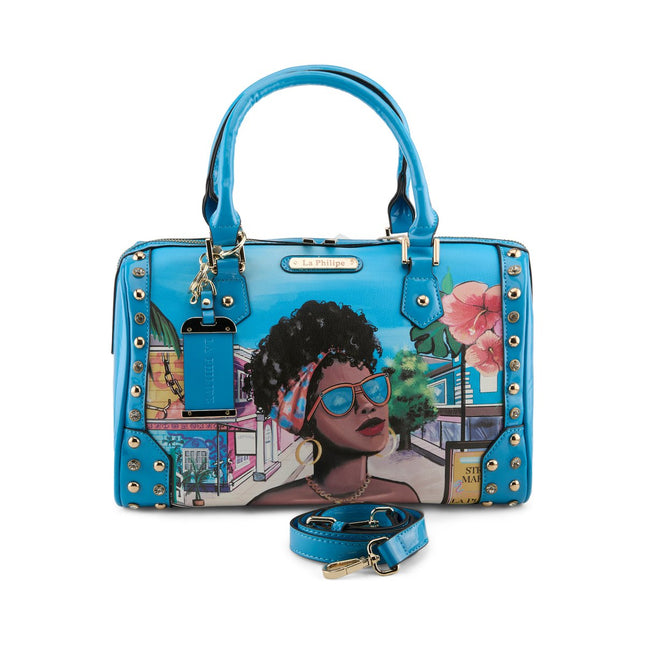LA PHILIPE BLUE IN BAHAMAS WOMEN HAND BAG