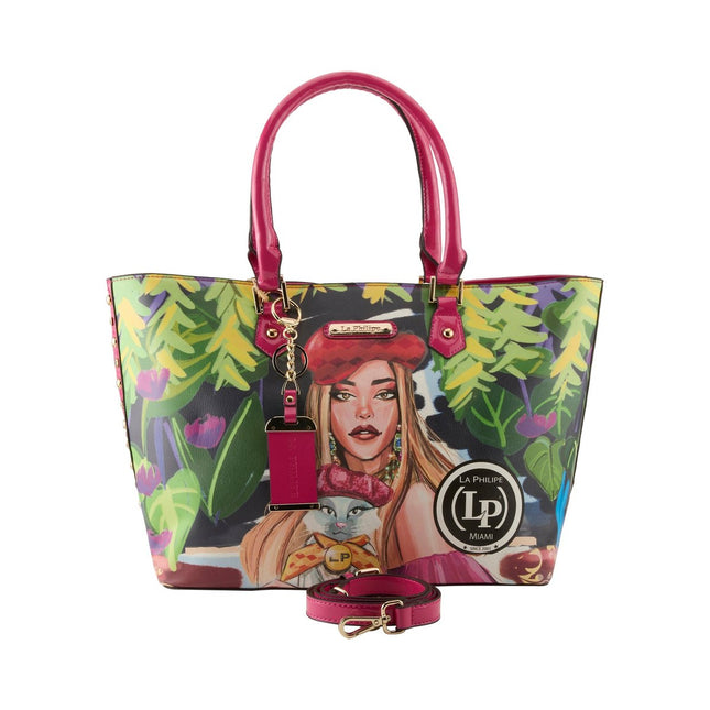 LA PHILIPE BLOOMING GARDEN WOMEN HAND BAG