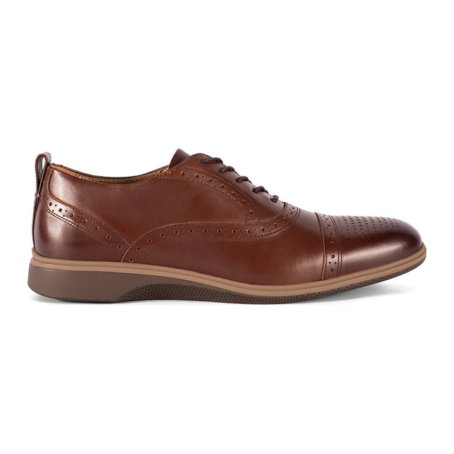 AMBERJACK THE CAP-TOE MEN SHOES - Chestnut