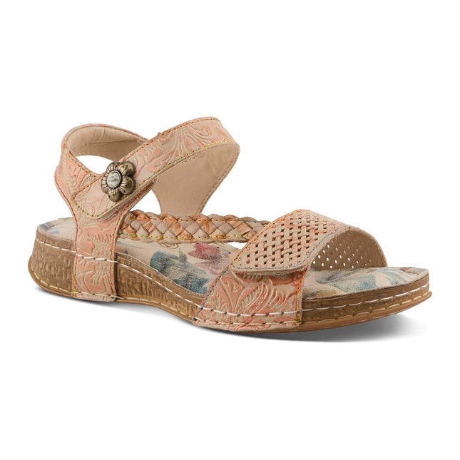 L'ARTISTE POPULAR WOMEN SANDALS - Beige Multi