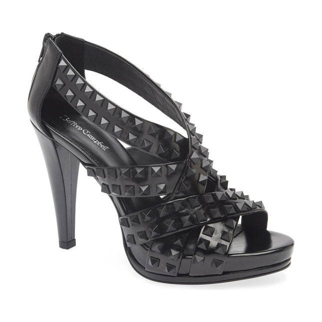 JEFFREY CAMPBELL RONNY-SD Women Heels - Black Patent Combo
