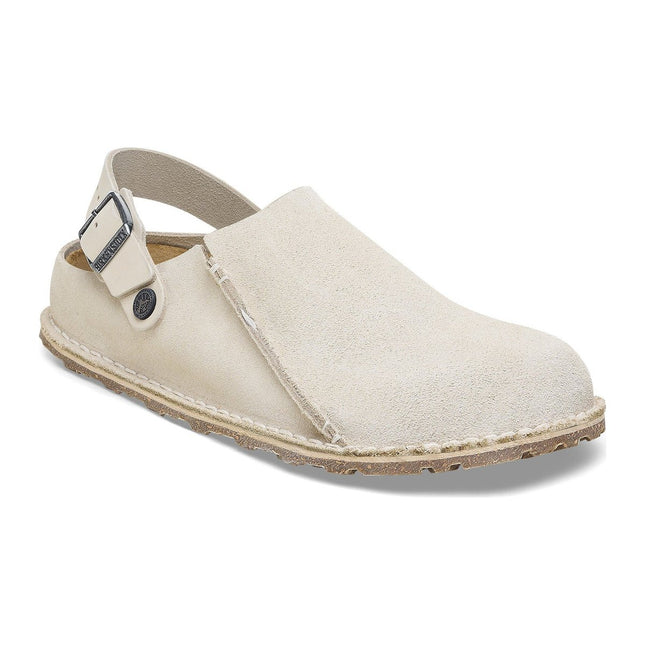 BIRKENSTOCK LUTRY MEN CLOGS Eggshell Regular