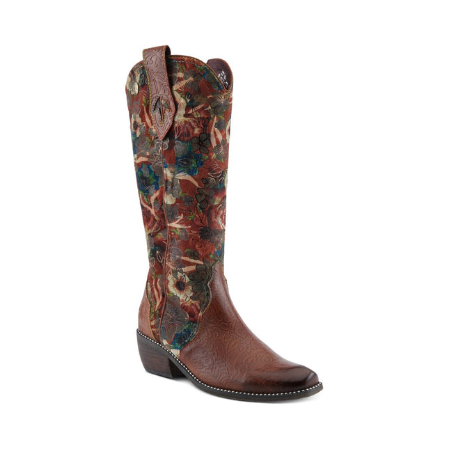 L'ARTISTE RODEOQUEEN-VIV WOMEN BOOTS  - Brown Multi