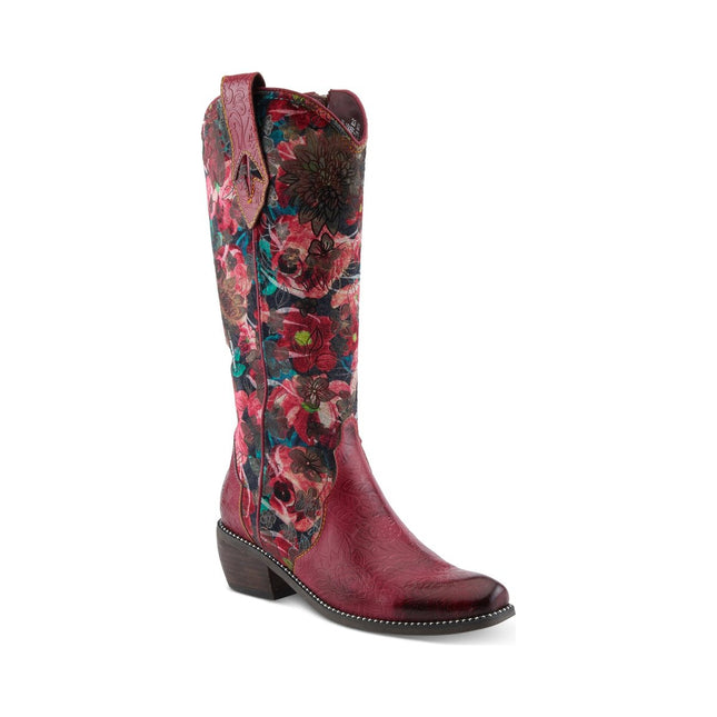 L'ARTISTE RODEOQUEEN-VIV WOMEN BOOTS  - Red Multi
