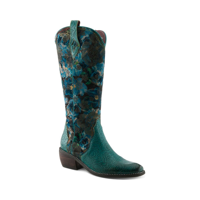 L'ARTISTE RODEOQUEEN-VIV WOMEN BOOTS  - Turquoise Multi