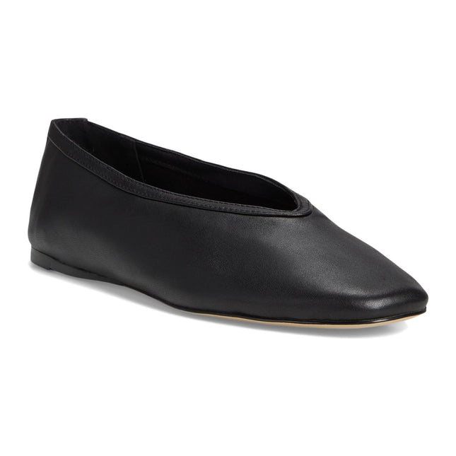 STEVE MADDEN LENI WOMEN SHOES - Black Leather