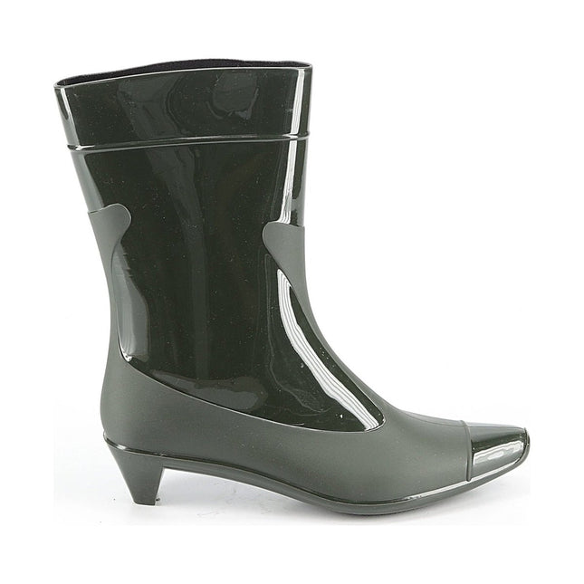 JEFFREY CAMPBELL DRENCH WOMEN RAIN BOOTS - Khaki Combo