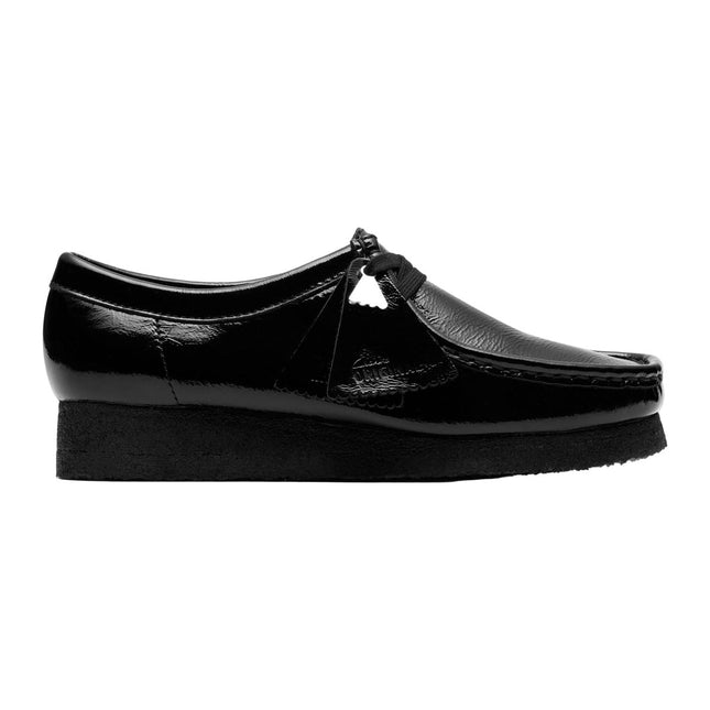CLARKS ORIGINALS WALLABEE WOMEN SHOES - Black Patent