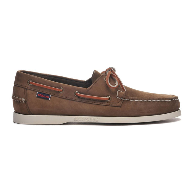 SEBAGO PORTLAND NUBUCK MEN SHOES - Dark Brown