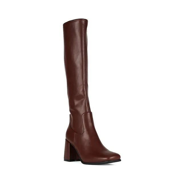 JEFFREY CAMPBELL HOTLAVA-K3 WOMEN BOOTS - Coffee