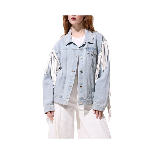 AZALEA WANG ARLA WOMEN COATS - Denim