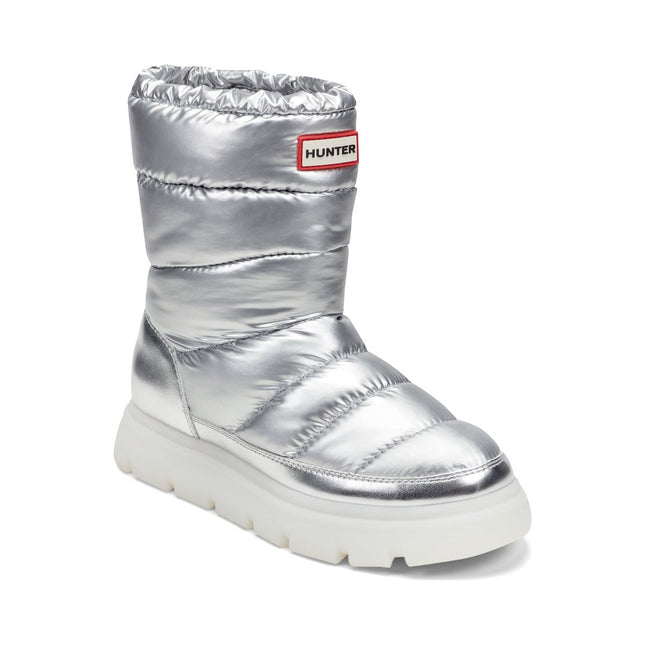 HUNTER MARIBELS WOMEN RAIN BOOTS – Silver