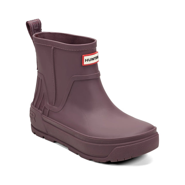 HUNTER WALES WOMEN RAIN BOOTS - Dark Bordo