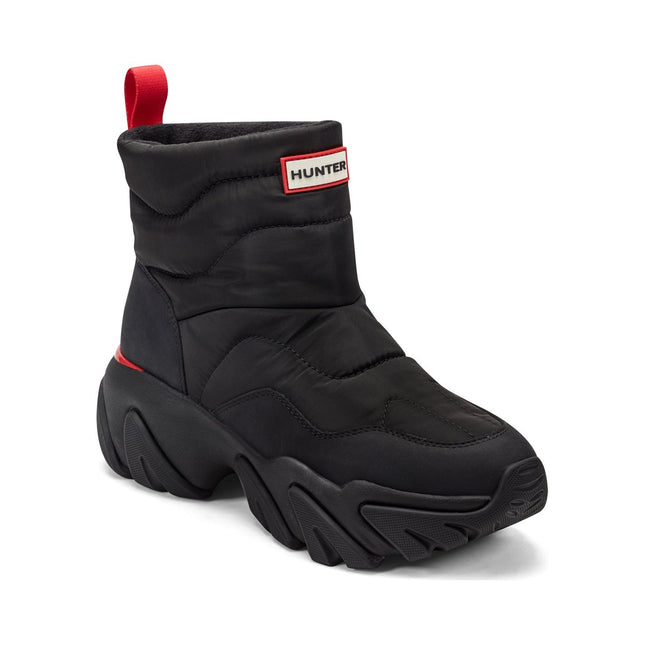 HUNTER DEBRA WOMEN RAIN BOOTS – Black/Hunter Red
