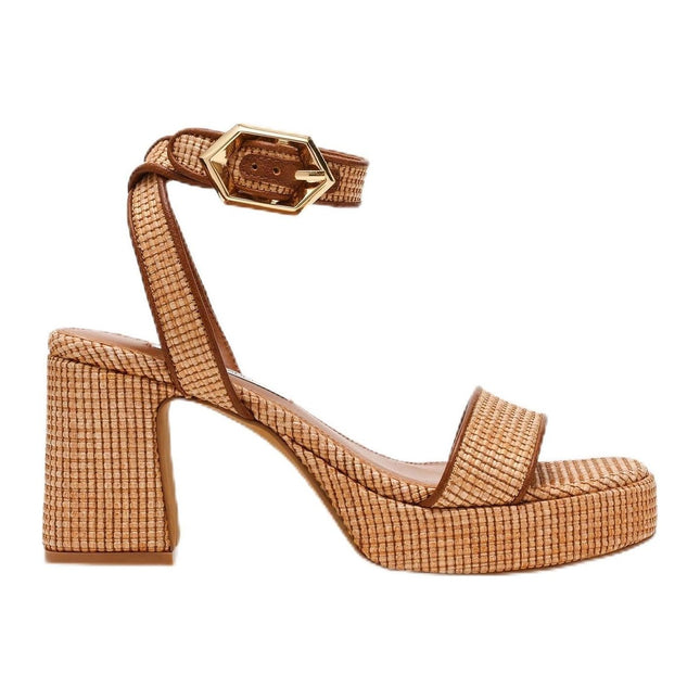 STEVE MADDEN ELIDA WOMEN SANDALS - Raffia