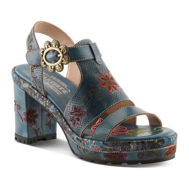 L'ARTISTE JAWDROP WOMEN SANDALS - Navy Multi