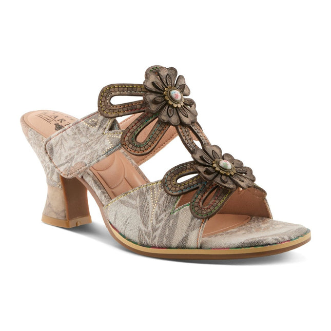 L'ARTISTE ALANIA-GARDEN WOMEN SANDALS - GREY MULTI