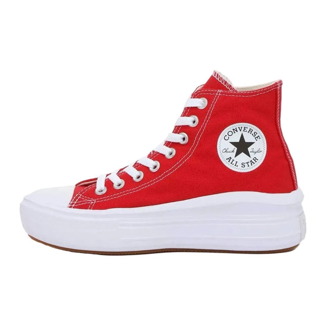 CONVERSE CTAS MOVE HI WOMEN SNEAKERS - Red