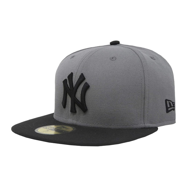 NEW ERA MLB BASIC 5950 NEYYAN STGBLK UNISEX HAT - Storm Gray/Black