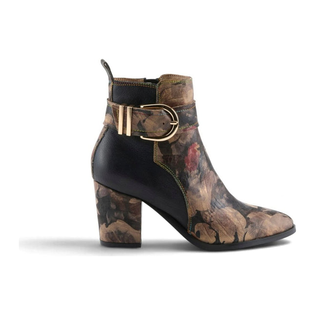 L'ARTISTE ROSA WOMEN BOOTS - Black Multi