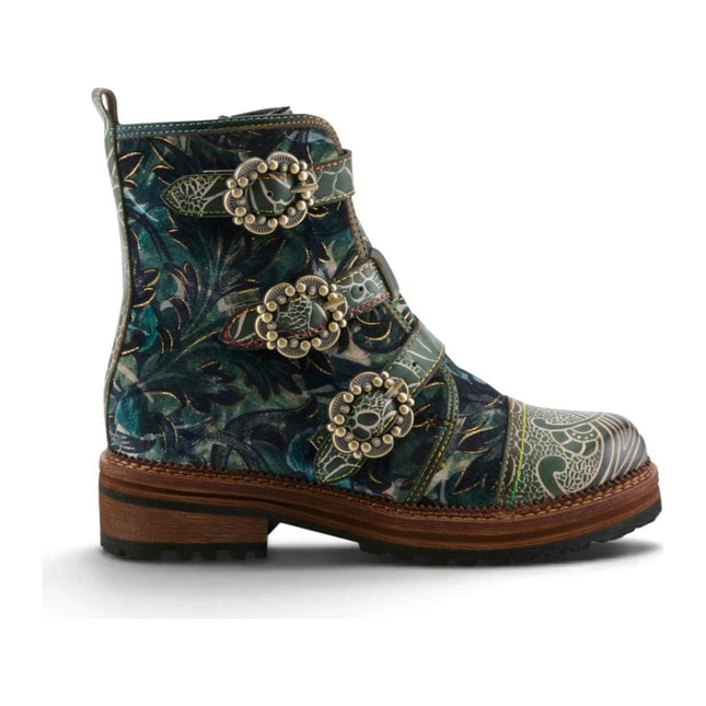 L'ARTISTE THISWAY WOMEN BOOTS - Green Multi