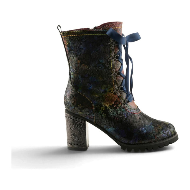 L'ARTISTE GIRLYGO WOMEN BOOTS - Navy Multi