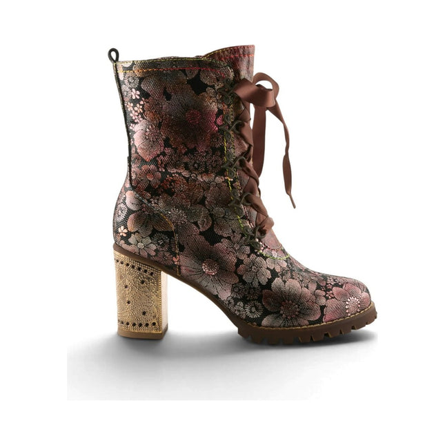 L'ARTISTE GIRLYGO WOMEN BOOTS - Brown Multi