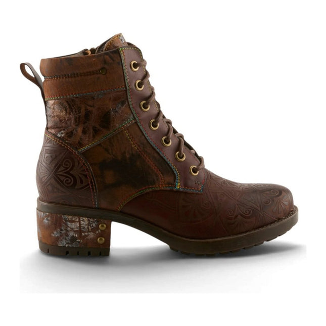 L'ARTISTE WHITEFISH WOMEN BOOTS - Brown Multi