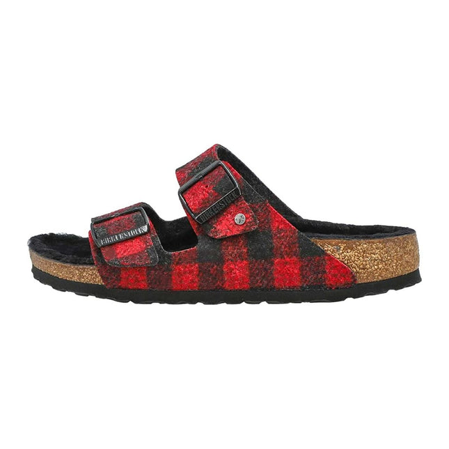BIRKENSTOCK ARIZONA SHEARLING WOOL UNISEX SANDALS