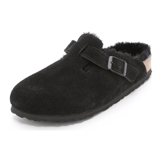 BIRKENSTOCK BOSTON SHEARLING NARROW UNISEX CLOGS