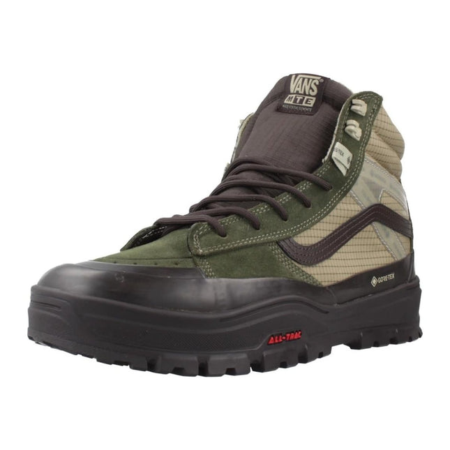 VANS U MTE™ SK8-HI® GORE-TEX® INSULATED UNISEX BOOTS - Dark Green / Dark Brown
