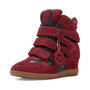 Burgundy Suede