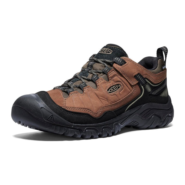 KEEN TARGHEE IV WATERPROOF MEN SHOES - Bison/Black