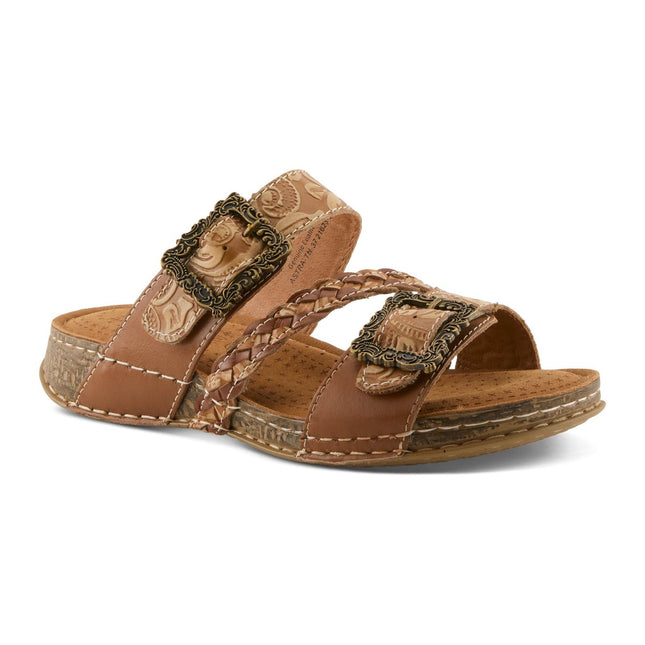 L'ARTISTE ASTRA WOMEN SANDALS - Tan