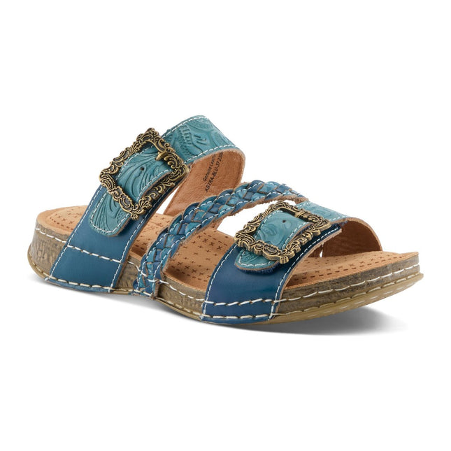 L'ARTISTE ASTRA WOMEN SANDALS - Blue