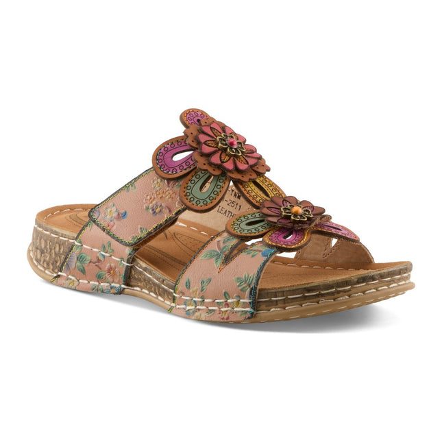 L'ARTISTE BEAUDIE WOMEN SANDALS - Tan Multi