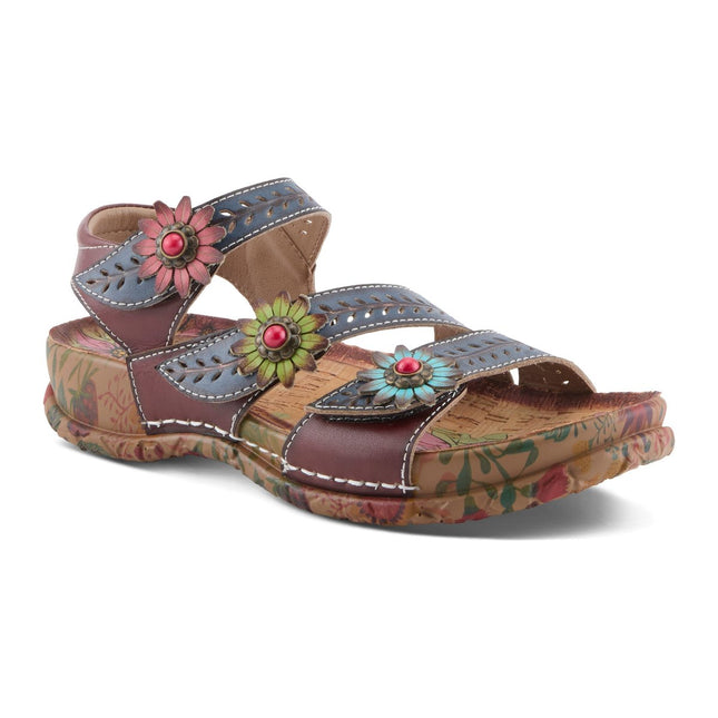 L'ARTISTE ANEWTRIO WOMEN SANDALS - Navy Multi