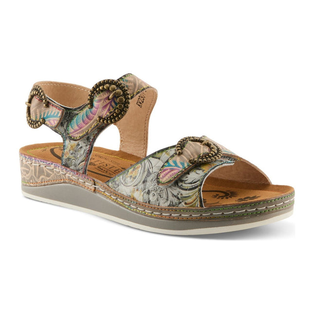 L'ARTISTE OFFTRAK WOMEN SANDALS - Grey Multi