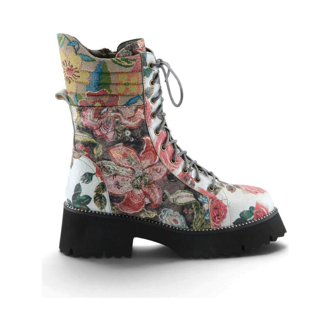 L'ARTISTE FEROCITI WOMEN BOOTS - Off White Multi