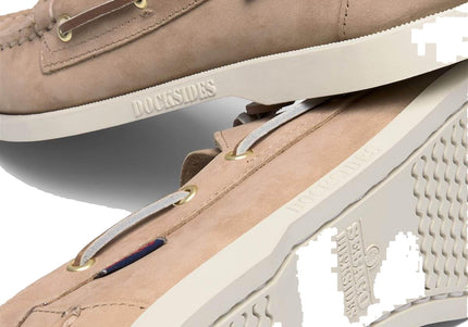 SEBAGO PORTLAND NUBUCK WOMEN SHOES - Beige Camel (906)